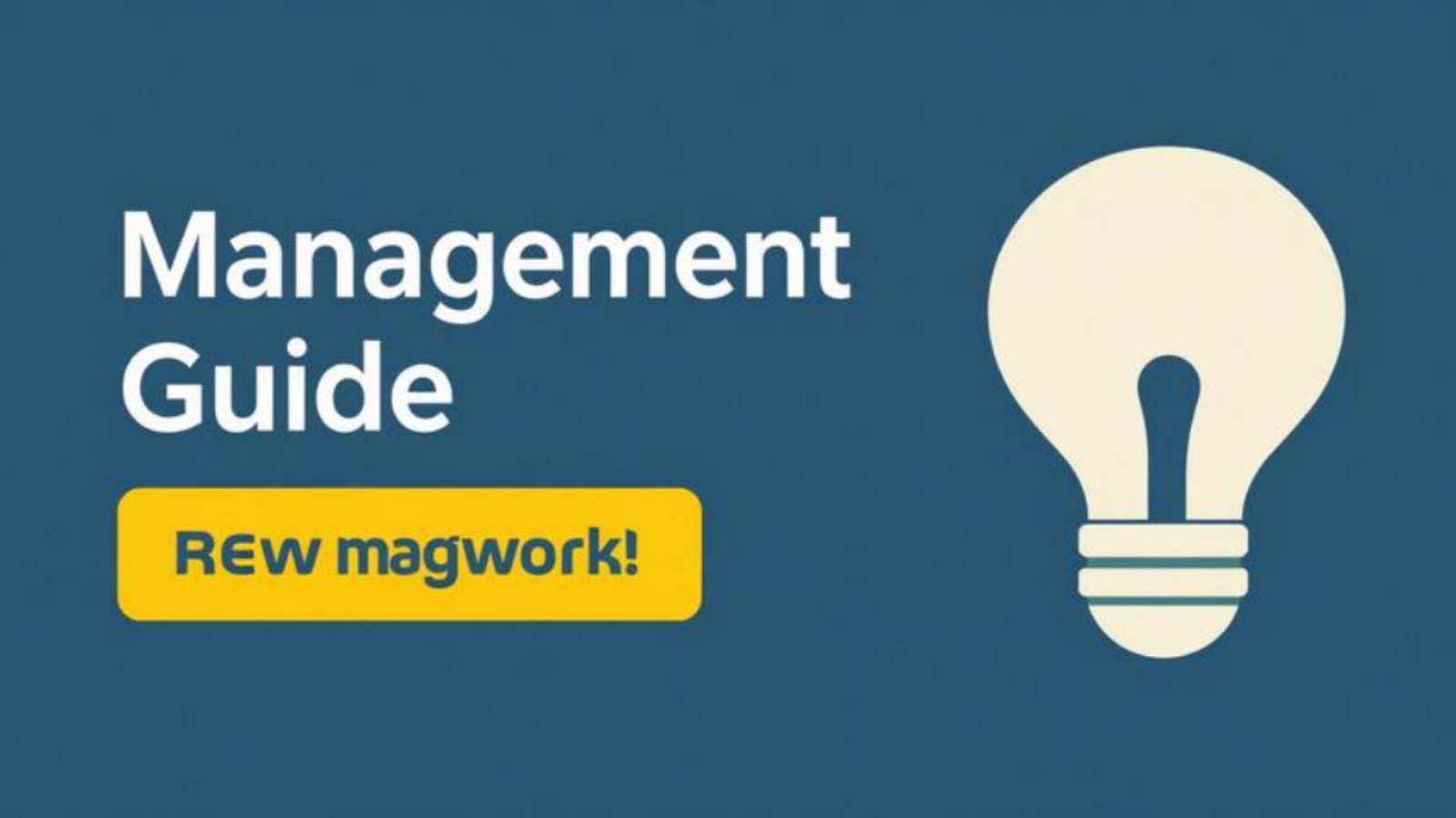 Management Guide Ewmagwork